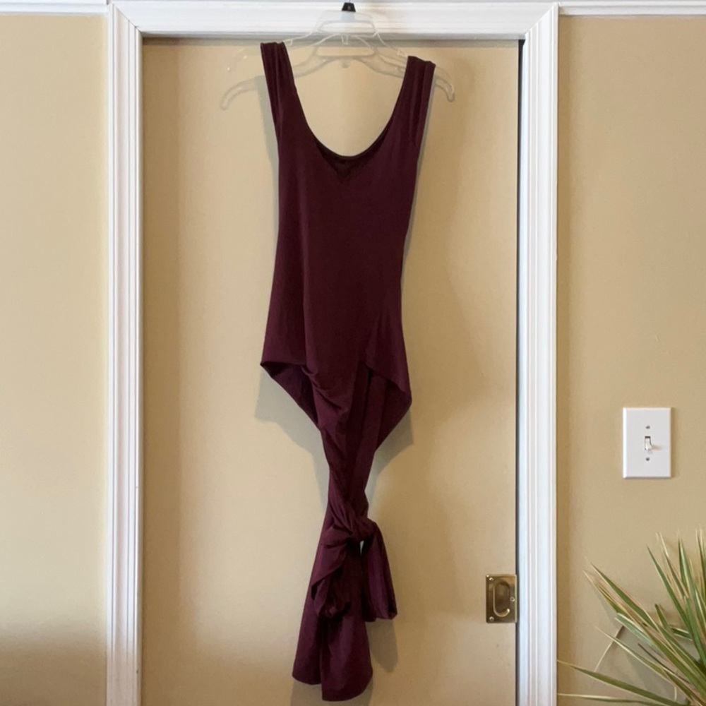 Avon Burgundy 101 Infinity dress large